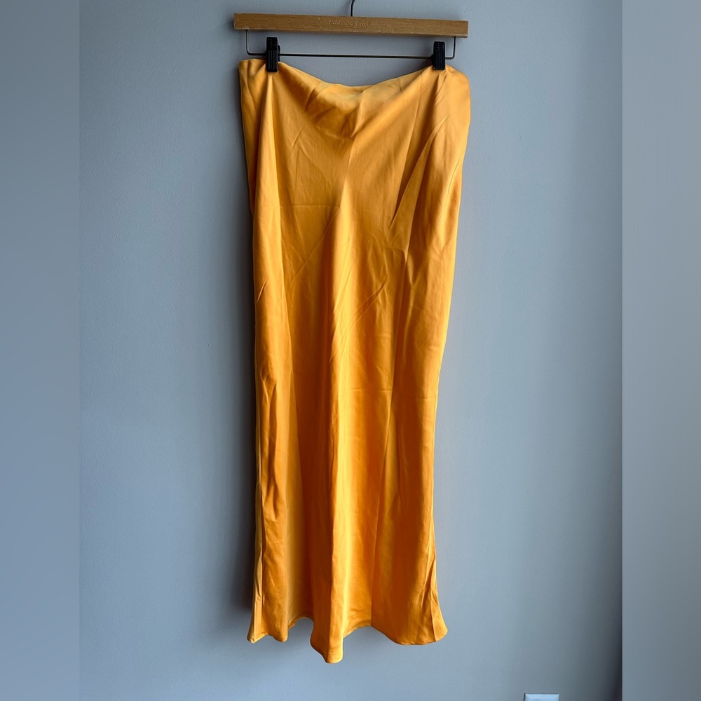 Yellow Slip Skirt